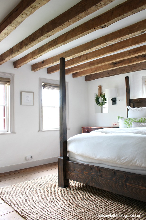 That's My Letter Master Bedroom Ceiling Makeover