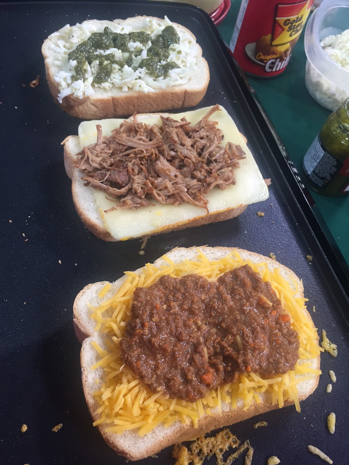 Set up a Grilled Cheese Bar! Featuring Sara Lee Artesano Bread! The