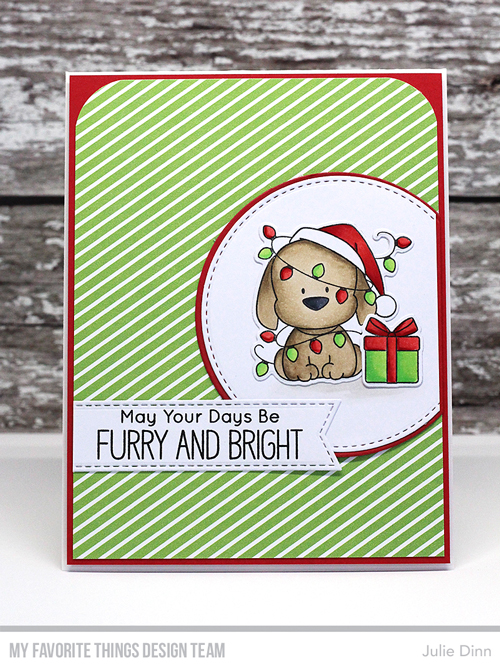 Handmade card by Julie Dinn featuring products from My Favorite Things #mftstamps