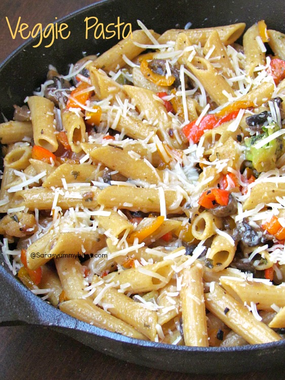 Italian Veggie Pasta SarasYummyBites