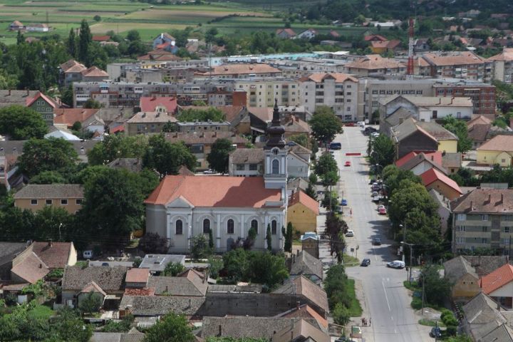 Centrul orasului Sannicolau Mare