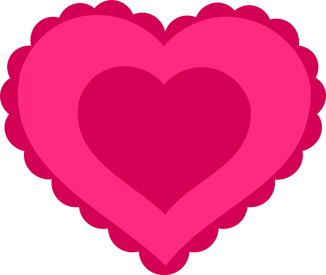 corazones con rosas