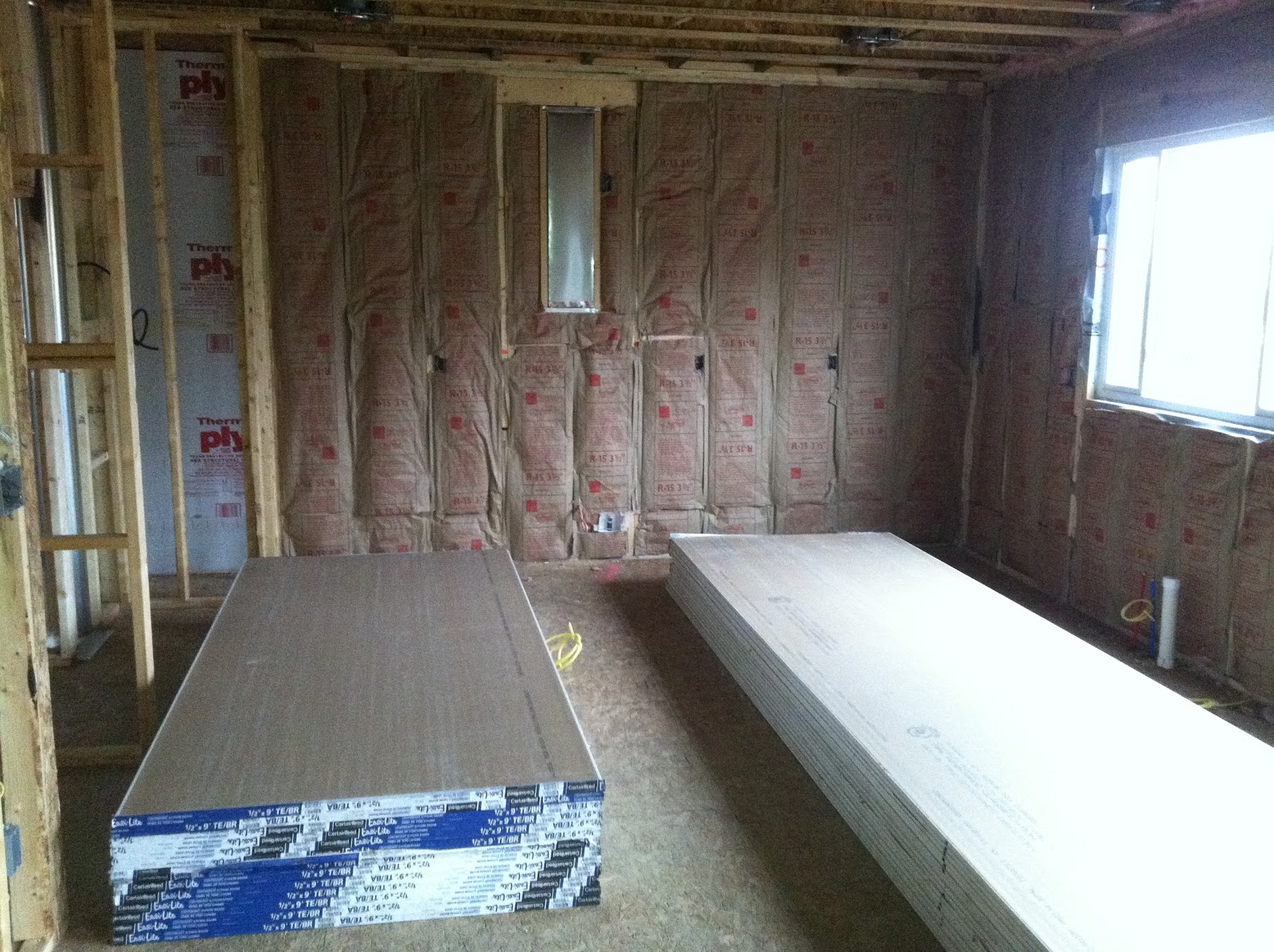 Pre- Drywall Inspection Tomorrow! House is insulated and drywall is