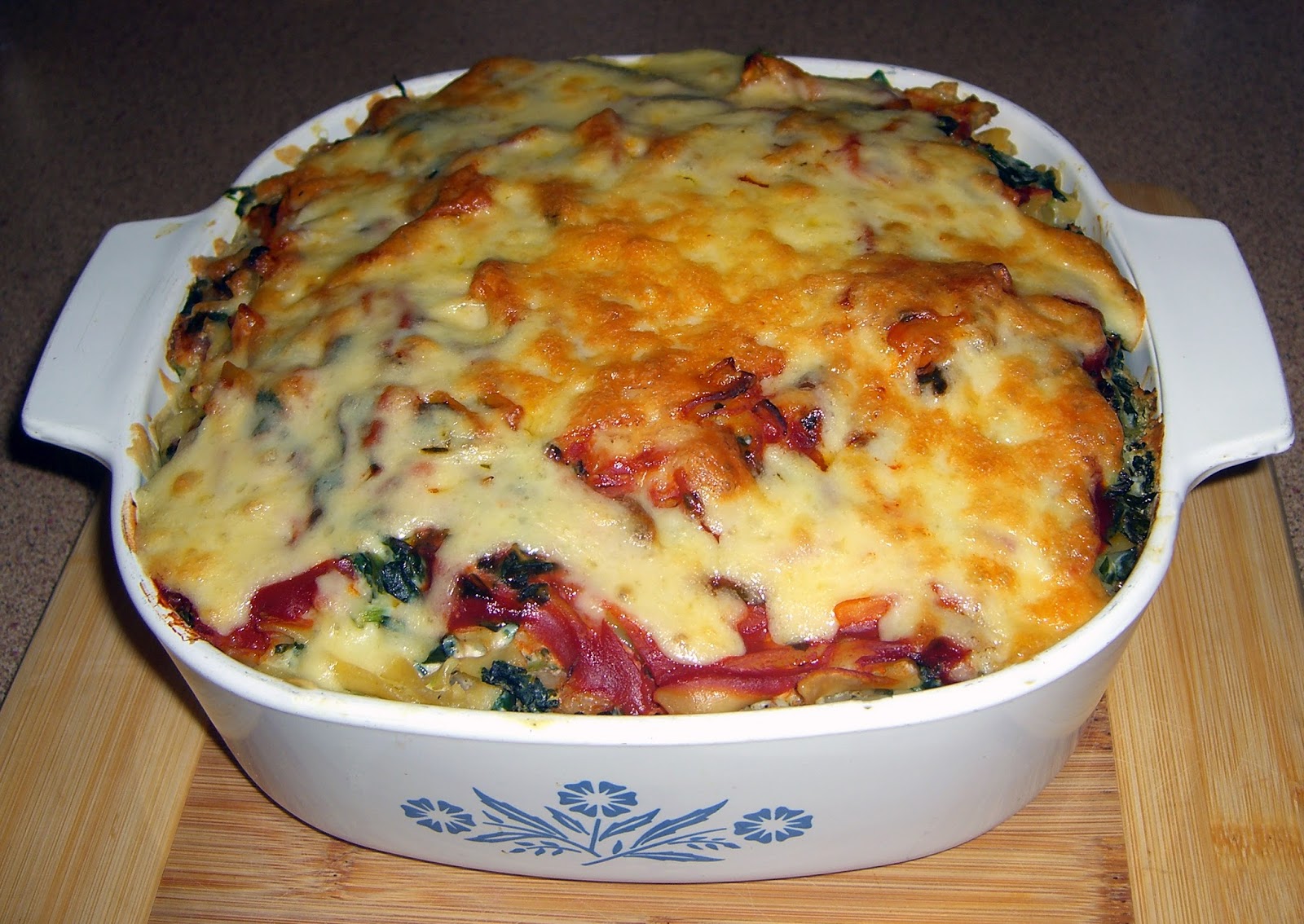 Easy Spinach & Ricotta Bake