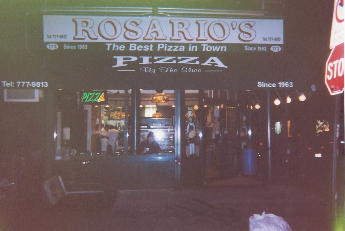 31 Days of Pizza Day 30, 2003 Rosario's Pizza (LES, NYC)