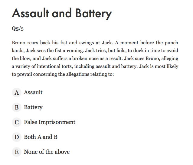 Using Quimbee to Help Understand Law School Subjects Brazen and