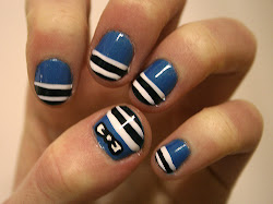 nail designs easy nails simple bow stripes smiley face