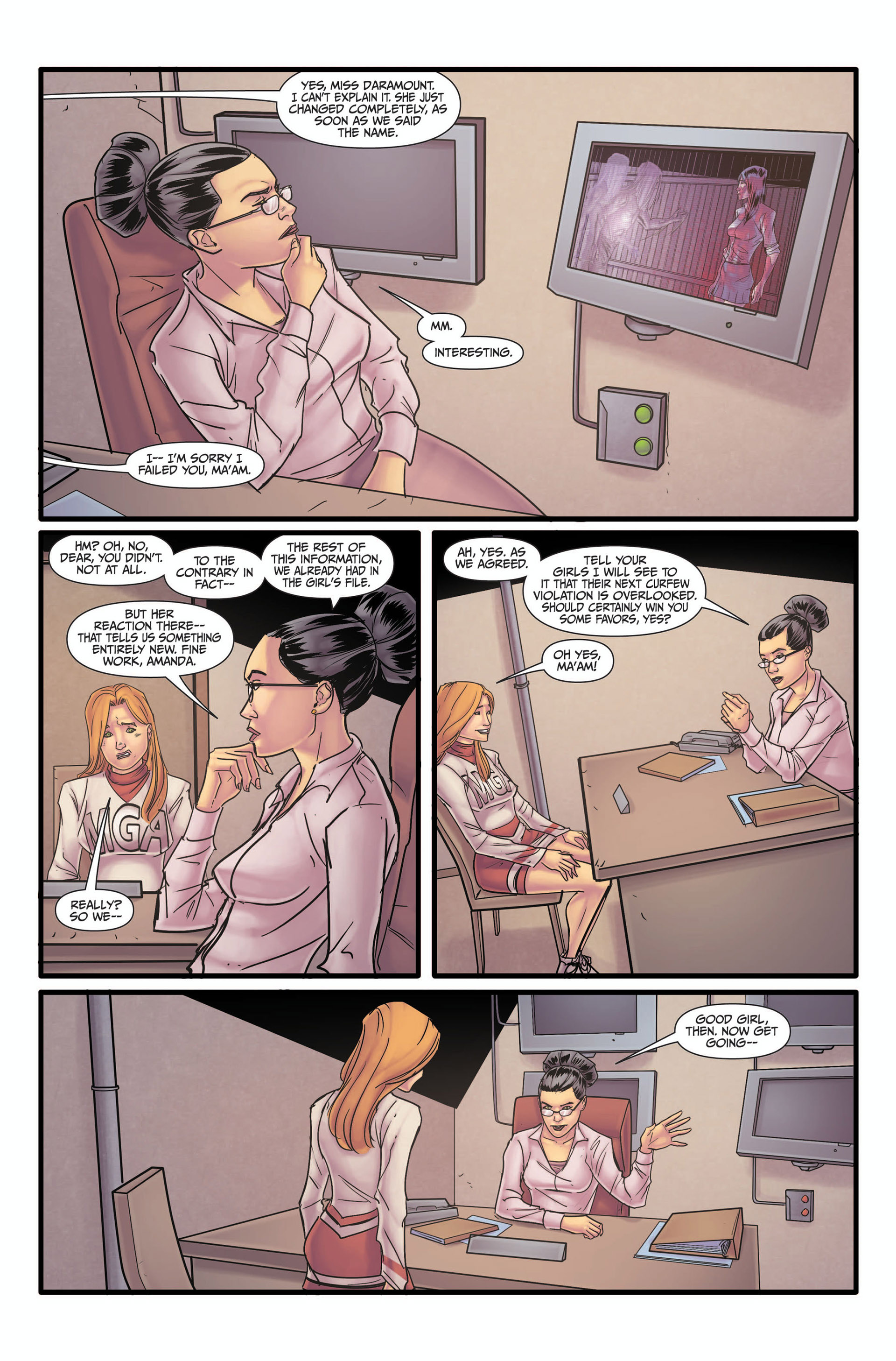 Read online Morning Glories comic -  Issue #7 - 21