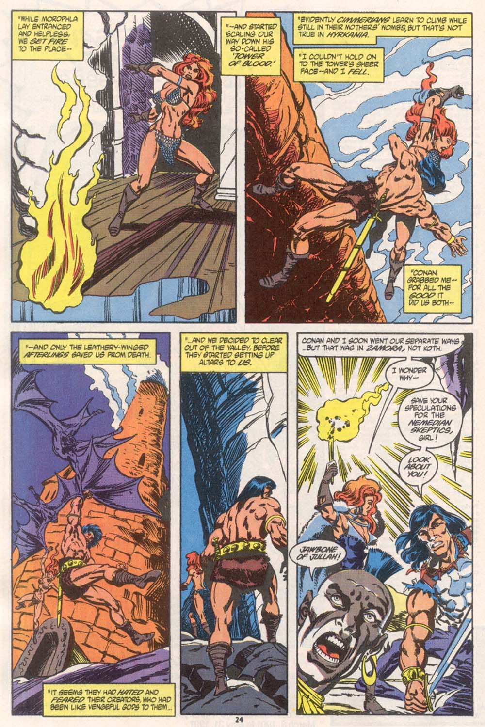 Read online Conan the Barbarian (1970) comic -  Issue #244 - 18