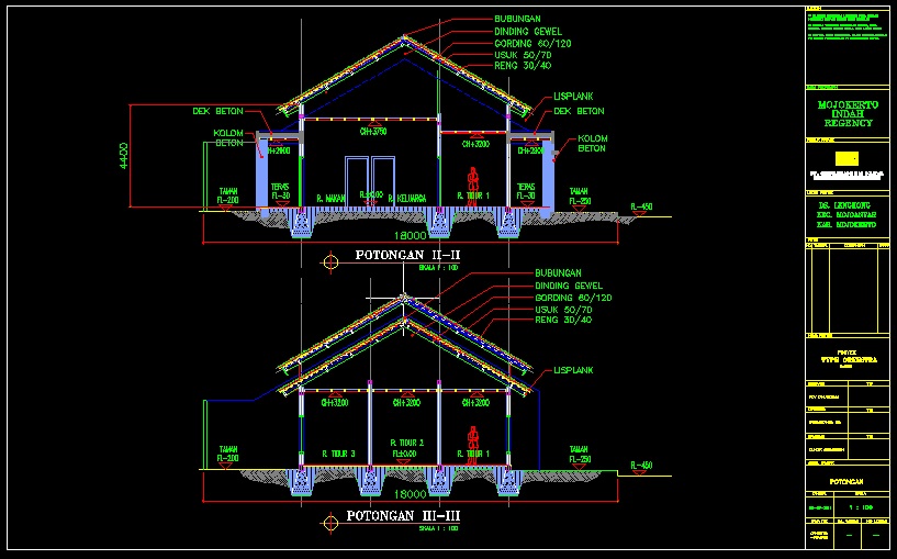 Denah Rumah  2 Lantai Model 2019 Download Denah Rumah  2 