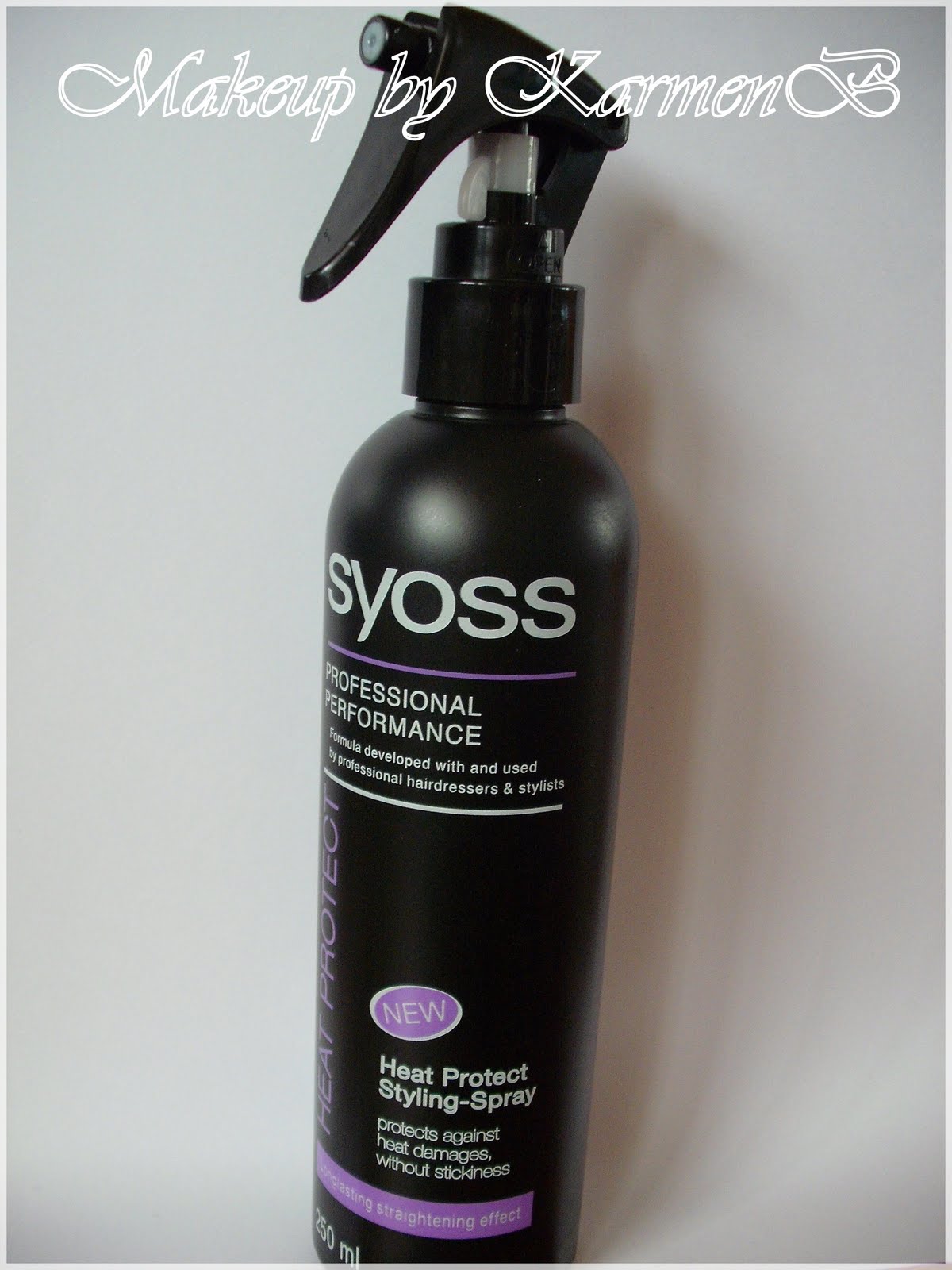 Carmen Bota: Syoss Heat Protect Styling-Spray