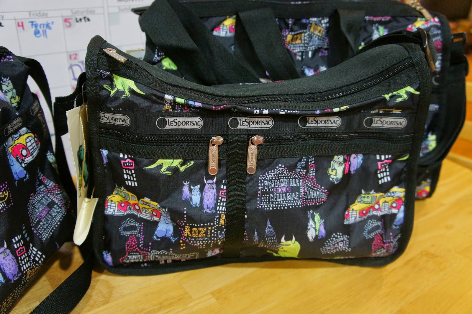 Picturing Disney: LeSportSac Monster's Inc line is so cute its SCARY!