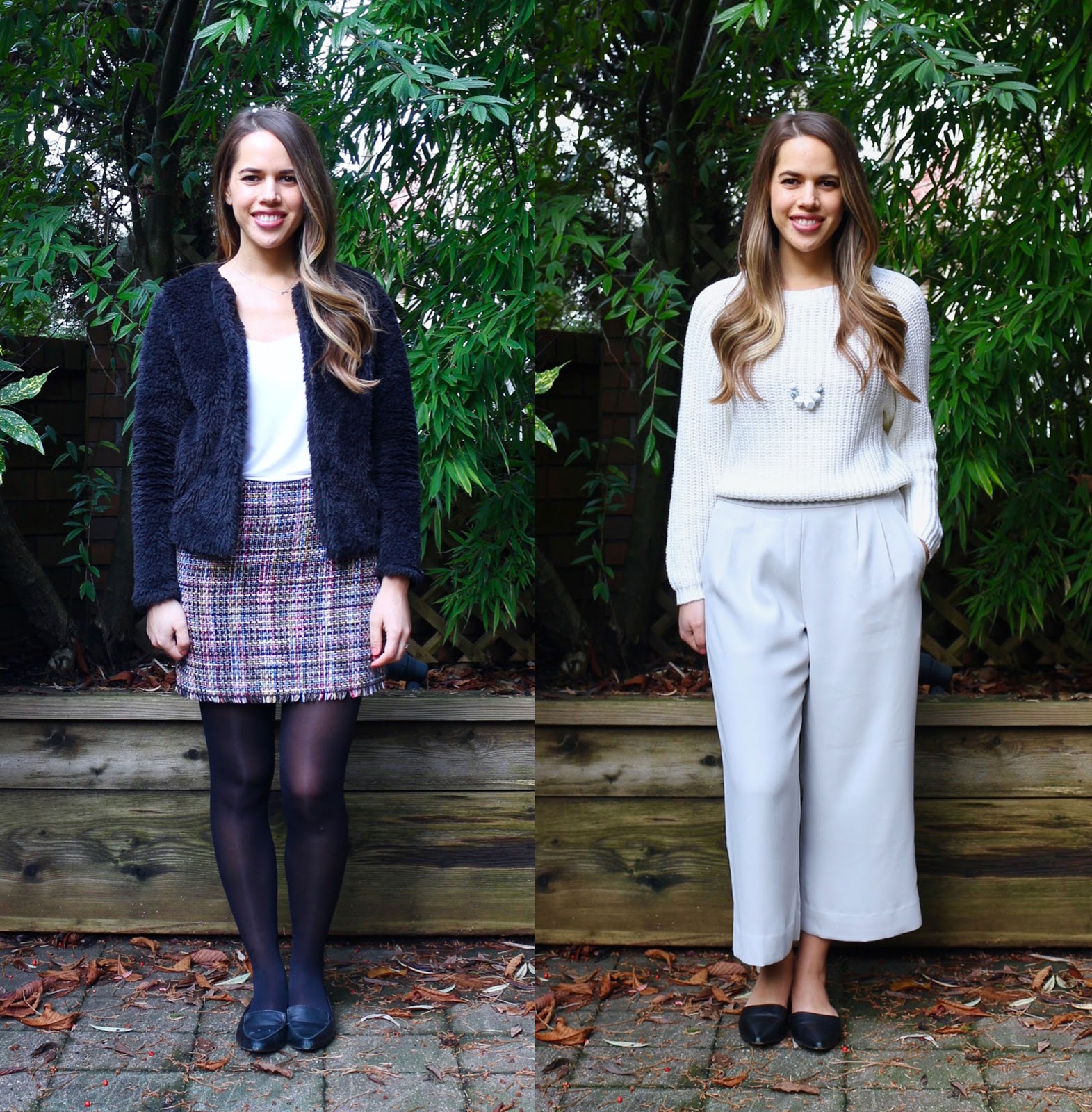 Jules in Flats - December Outfits (Business Casual Winter Workwear on a Budget)