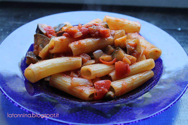 rigatoni alla melanzana