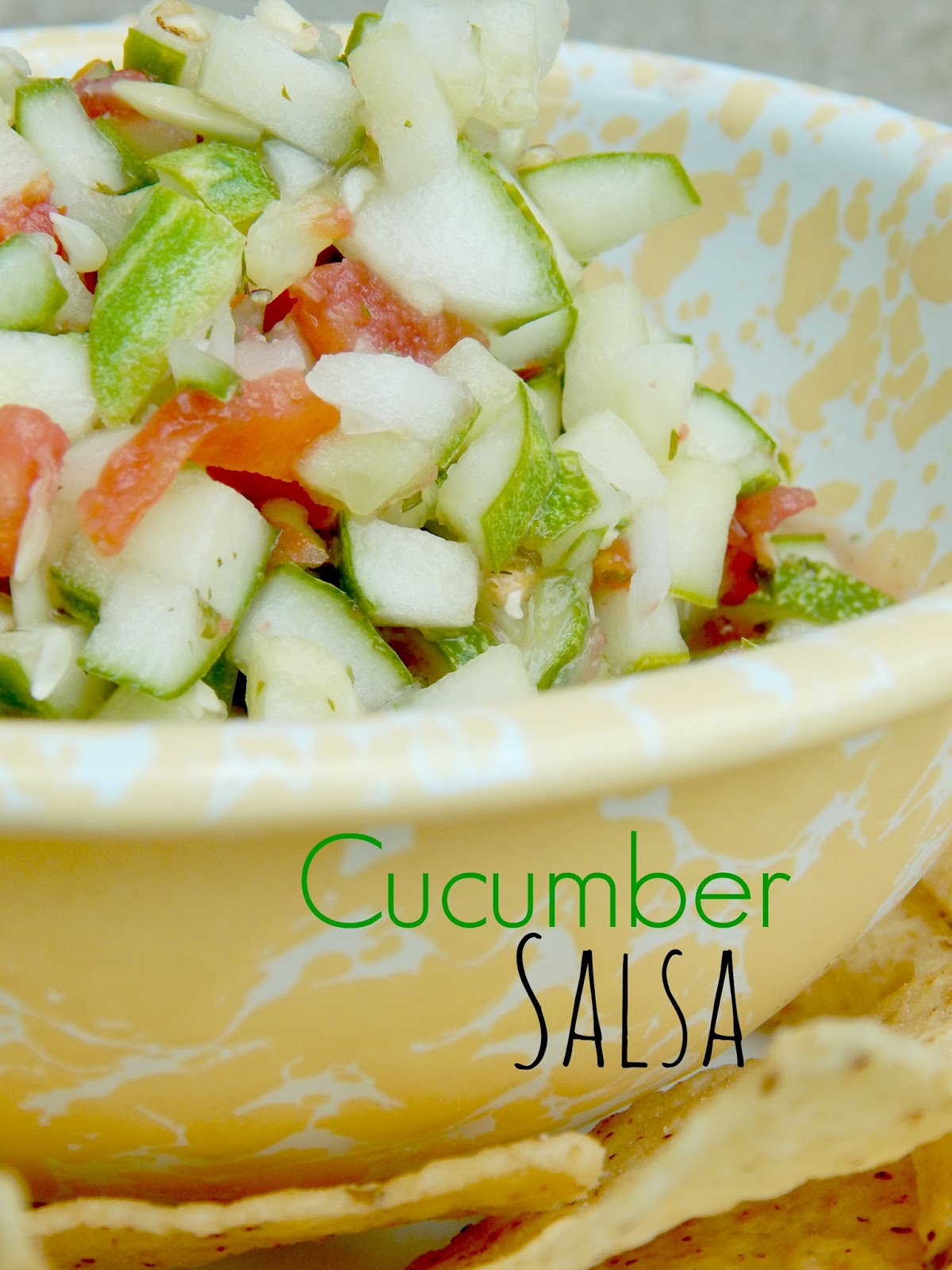 Cucumber Salsa | Ally's Sweet & Savory Eats