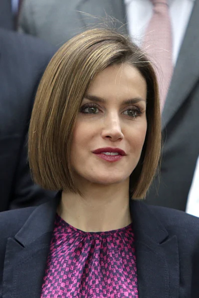 Queen Letizia of Spain attended the annual meeting of Students Residence (Residencia de Estudiantes)