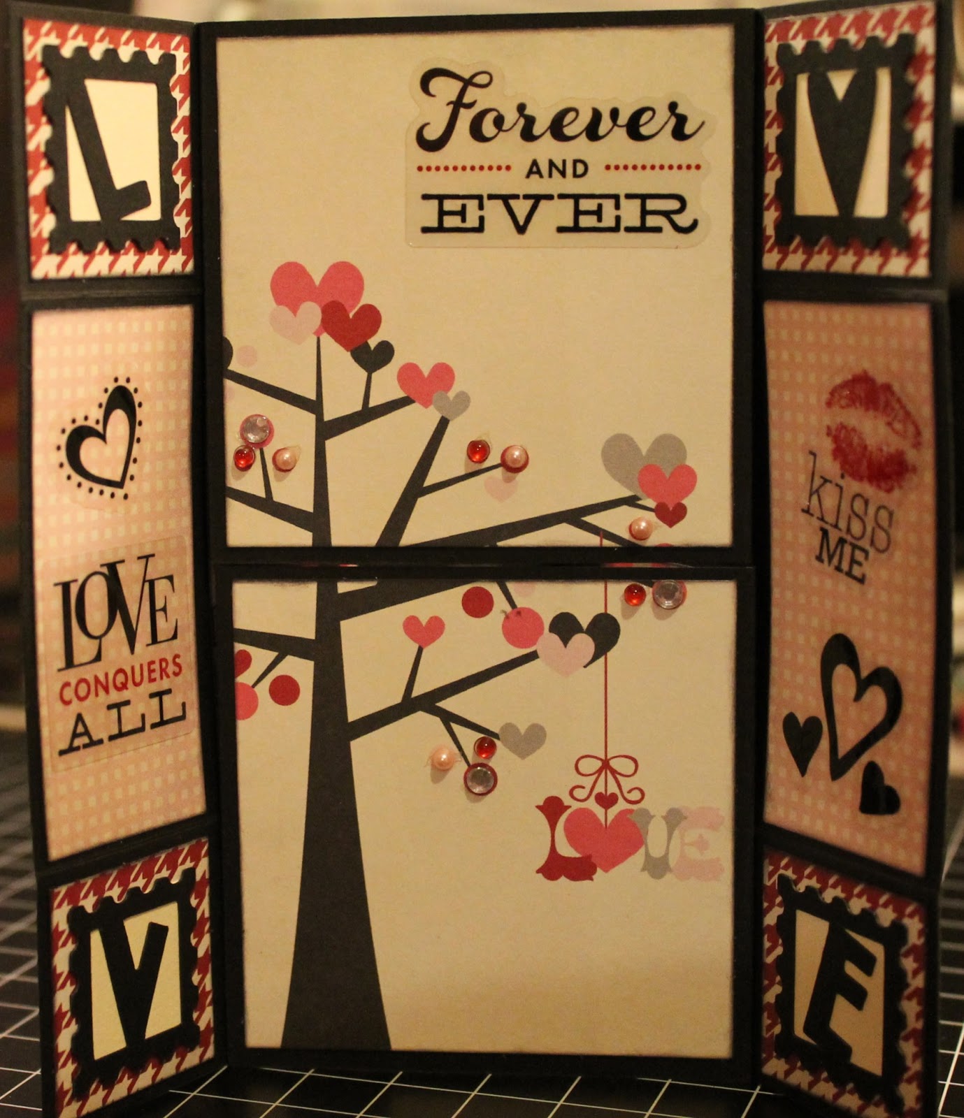 The Scrapbook Diva Never Ending Card Anniversary Card