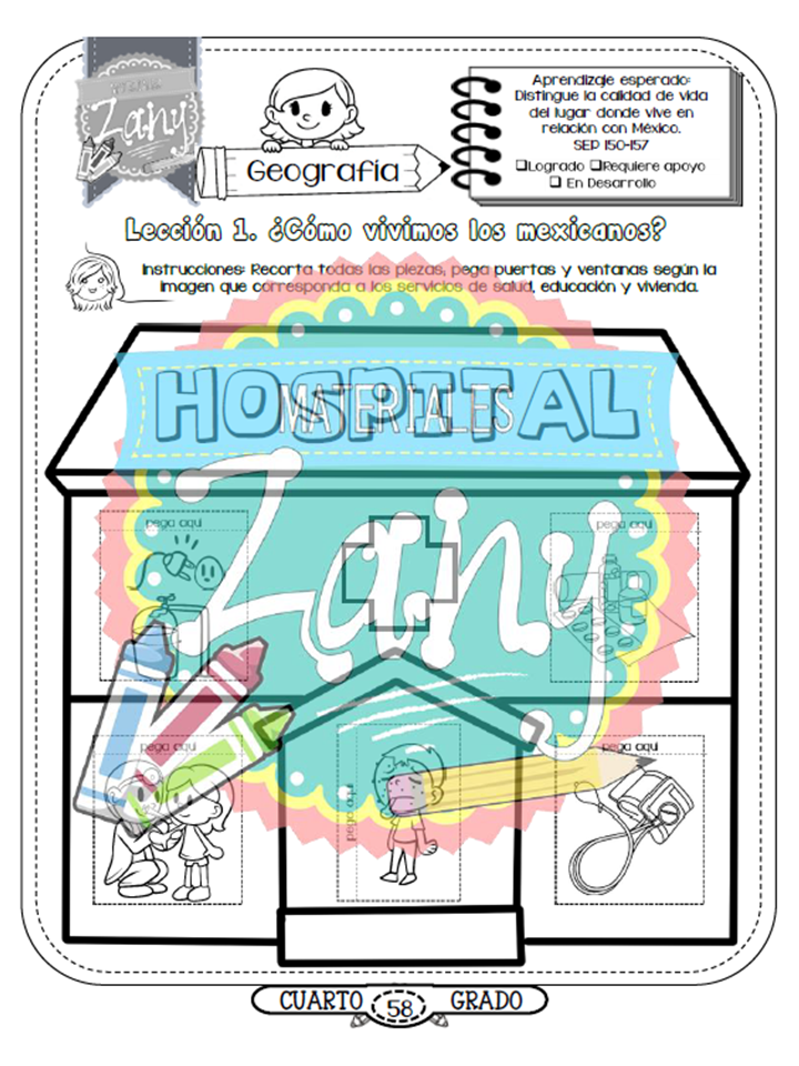 Material Interactivo Zany Quinto Grado Bloque 1 Material Colección ADC