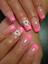 nail french nails designs pink colorful manicure tip styles tips season becomegorgeous hair manicures care arts skin nailart