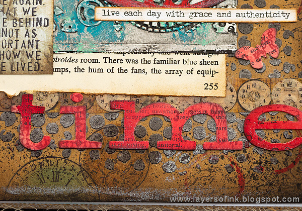 Layers of ink - Grungy Time Tutorial Journal Page by Anna-Karin Evaldsson