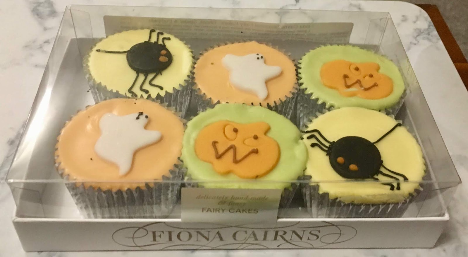 FOODSTUFF FINDS Halloween Fairy Cakes by Fiona Cairns (Waitrose) By