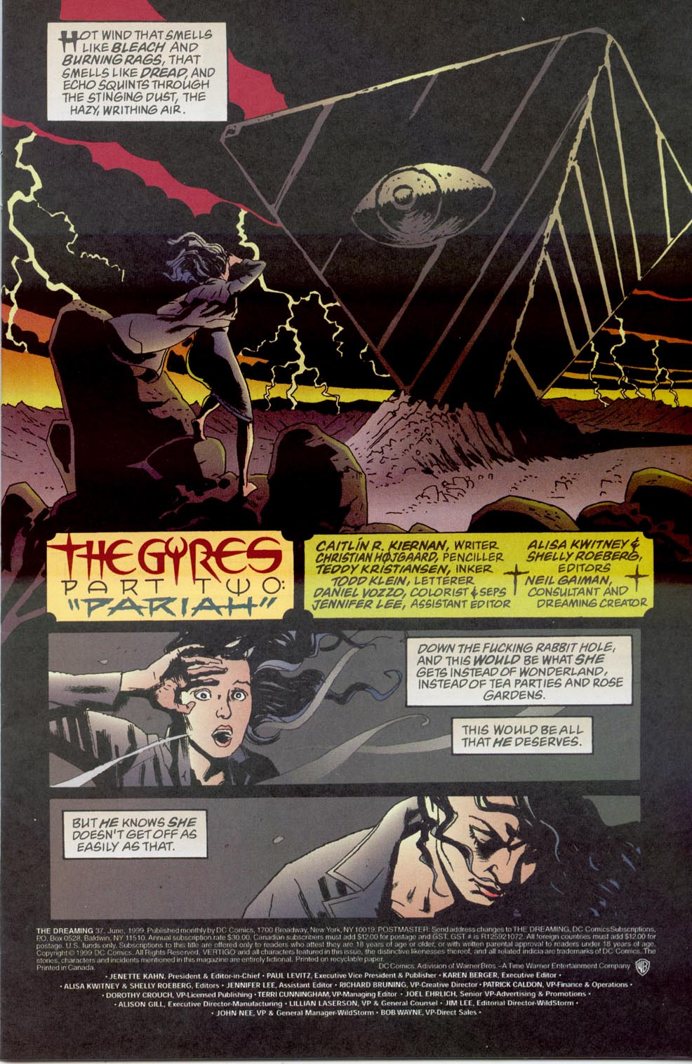 Read online The Dreaming (1996) comic -  Issue #37 - 2