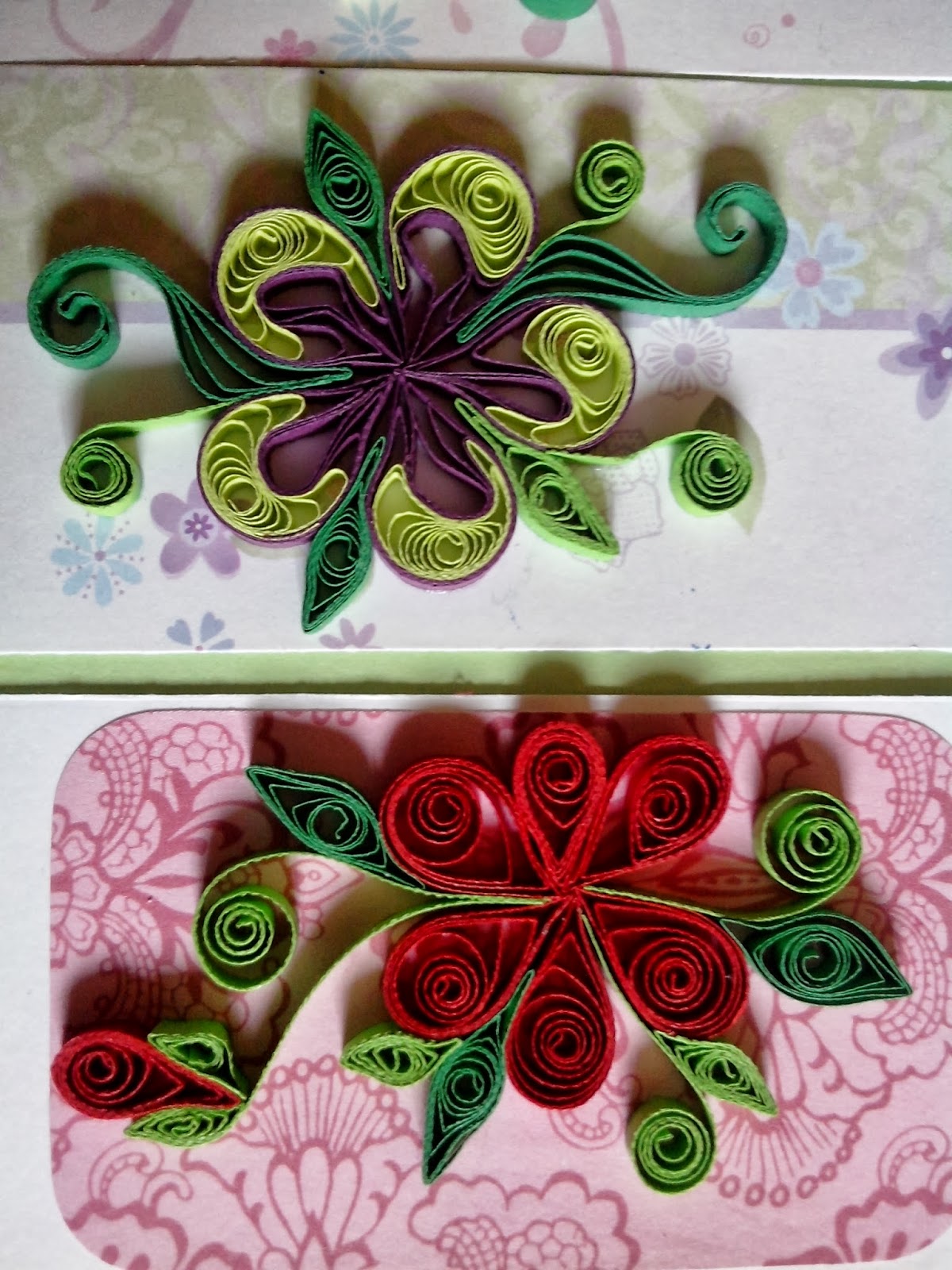 Crafty Diva's Quilled Bookmark