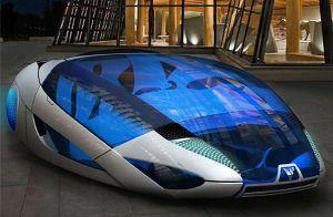 The HXO Concept Car Uses Solar Energy to Obtain Hydrogen