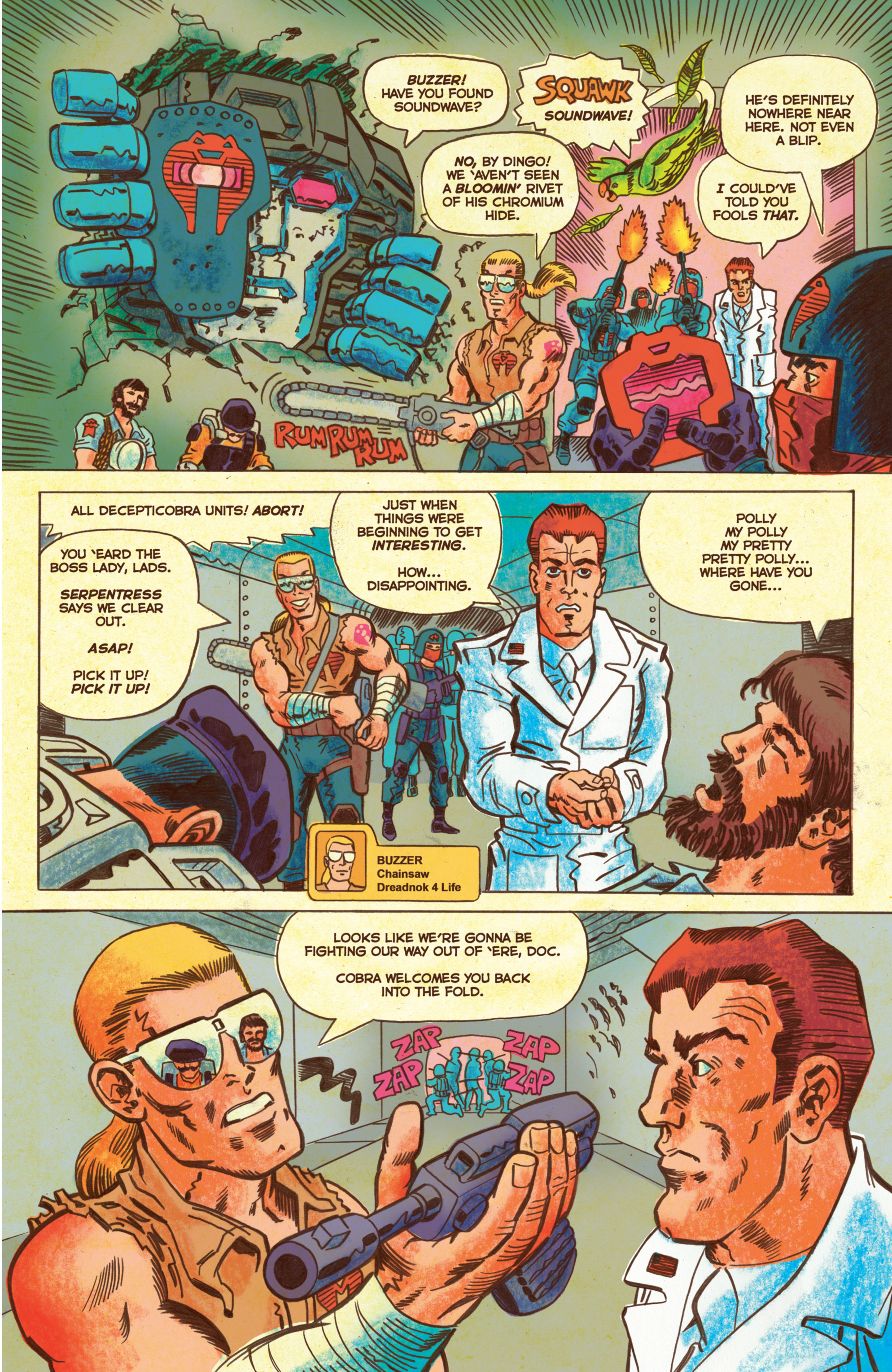 Read online The Transformers vs. G.I. Joe comic -  Issue #3 - 13