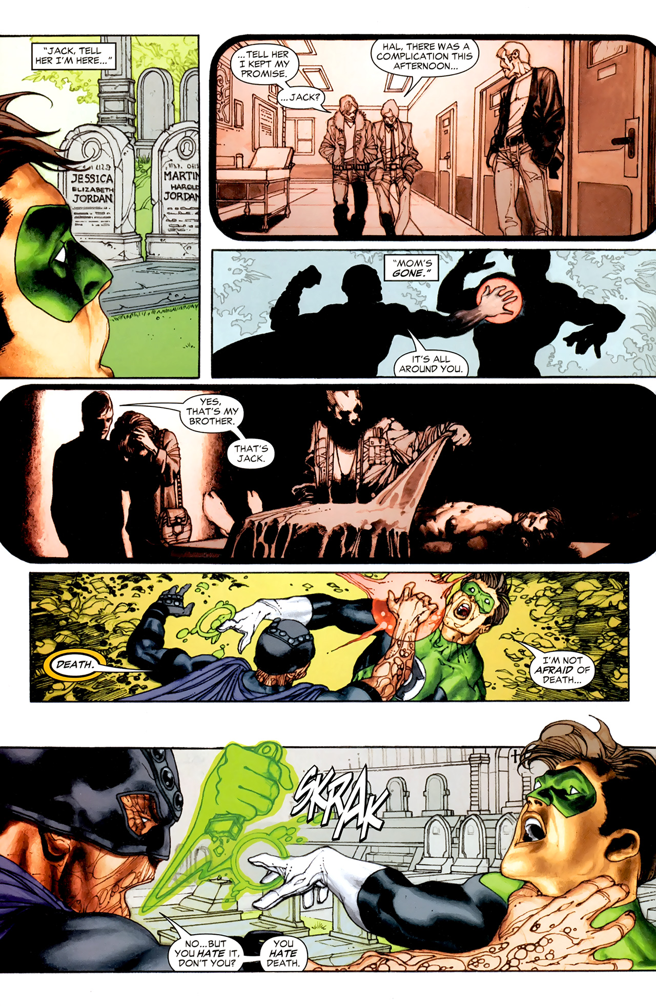 Read online Green Lantern (2005) comic -  Issue #6 - 16