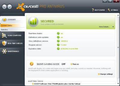avast antivirus for free download latest version 2012