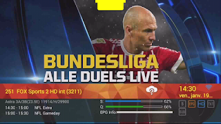 FOX Sports 2 HD int / EUROSPORT2 BE - Free - Astra Frequency