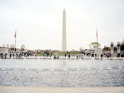 The WWII Memorial Washington DC