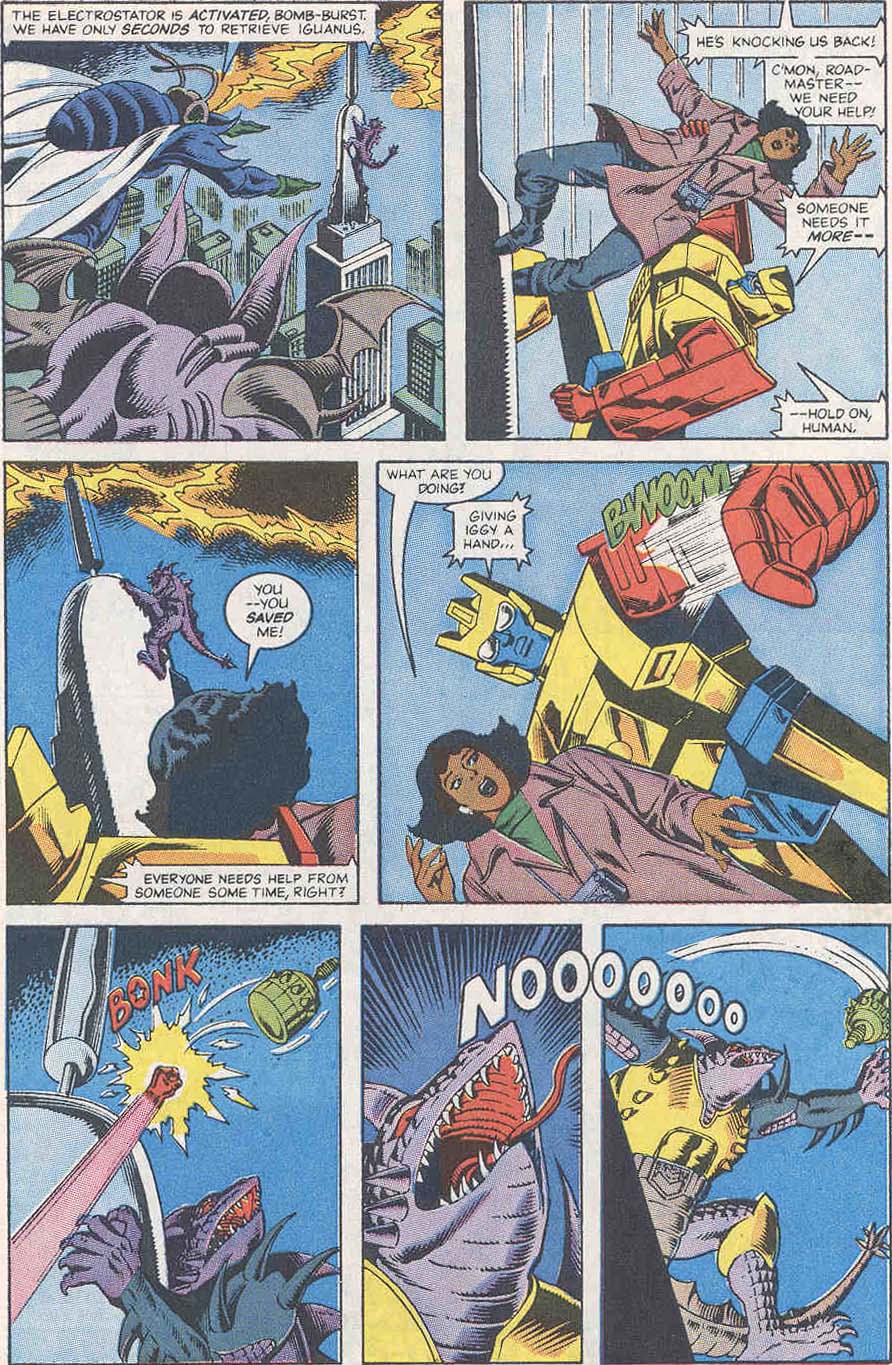 Read online The Transformers (1984) comic -  Issue #54 - 23