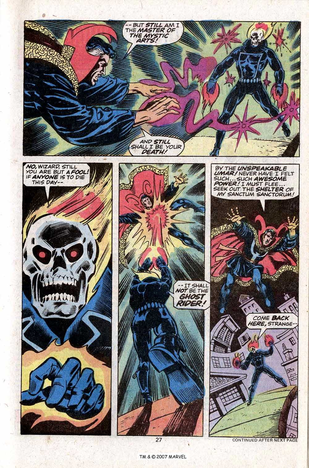 Read online Ghost Rider (1973) comic -  Issue #29 - 29
