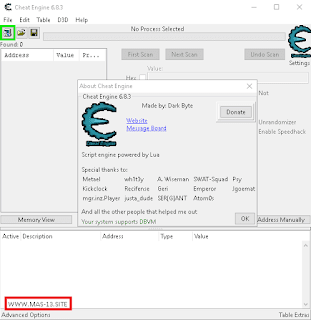 Cheat Engine 6.8.1