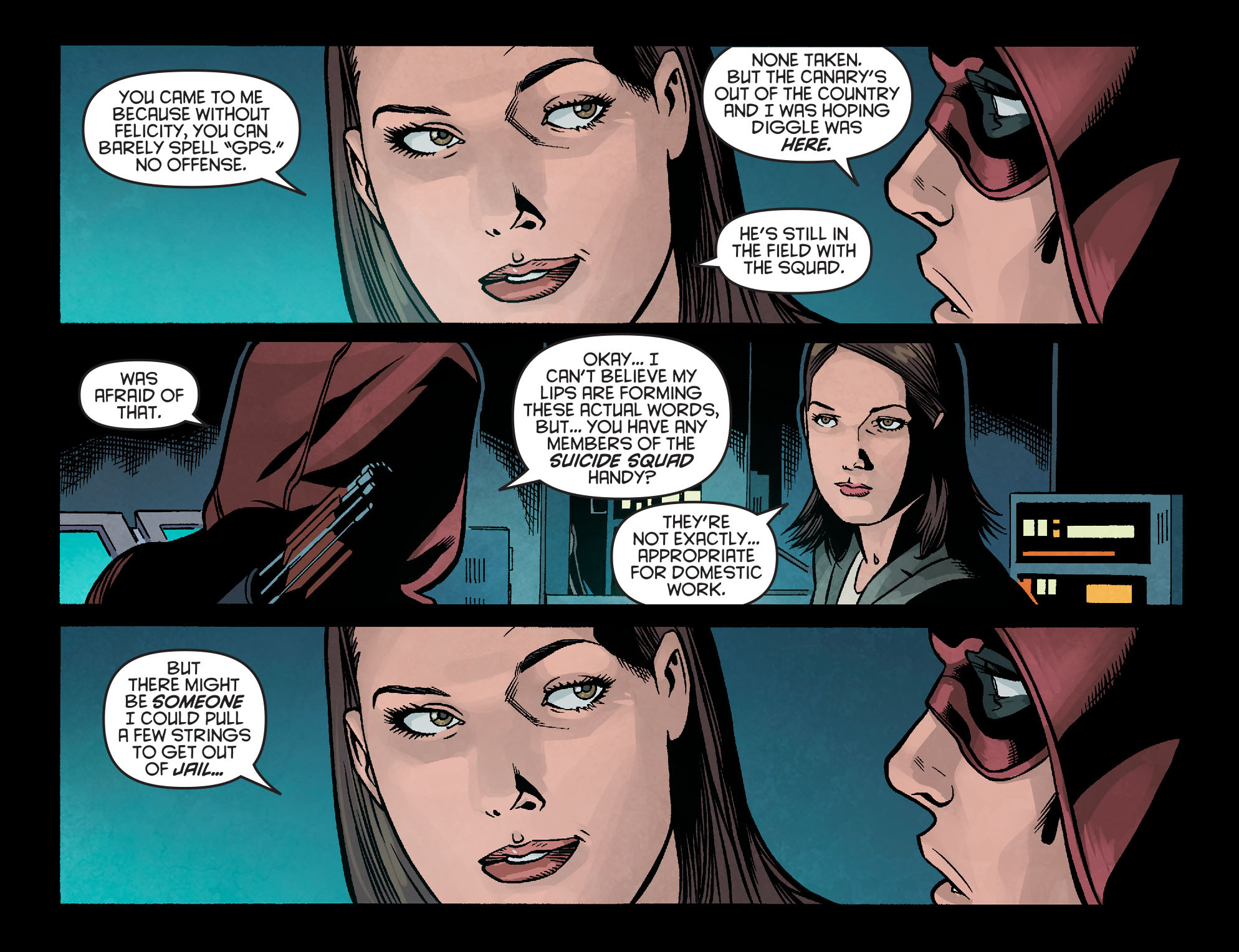 Read online Arrow: Season 2.5 [I] comic -  Issue #14 - 10
