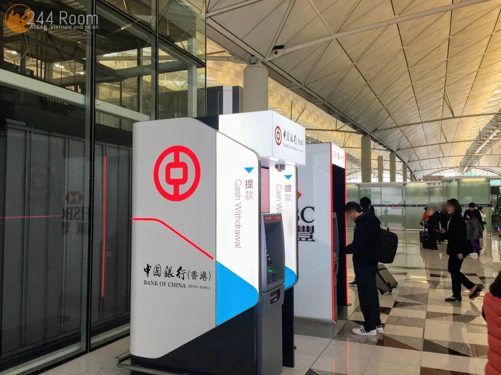 香港国際空港ATM ATM in HK International Airport2