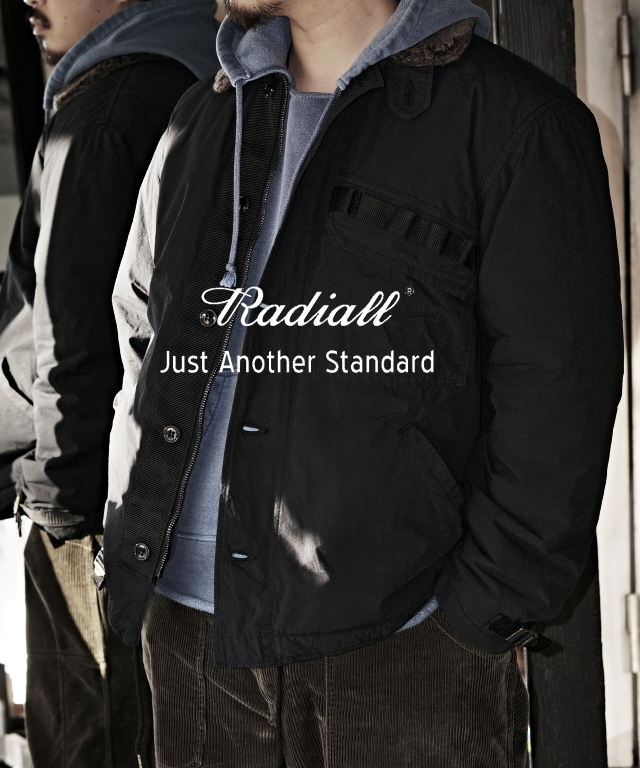 RADIALL デッキジャケット　日本製身幅約51袖丈約62