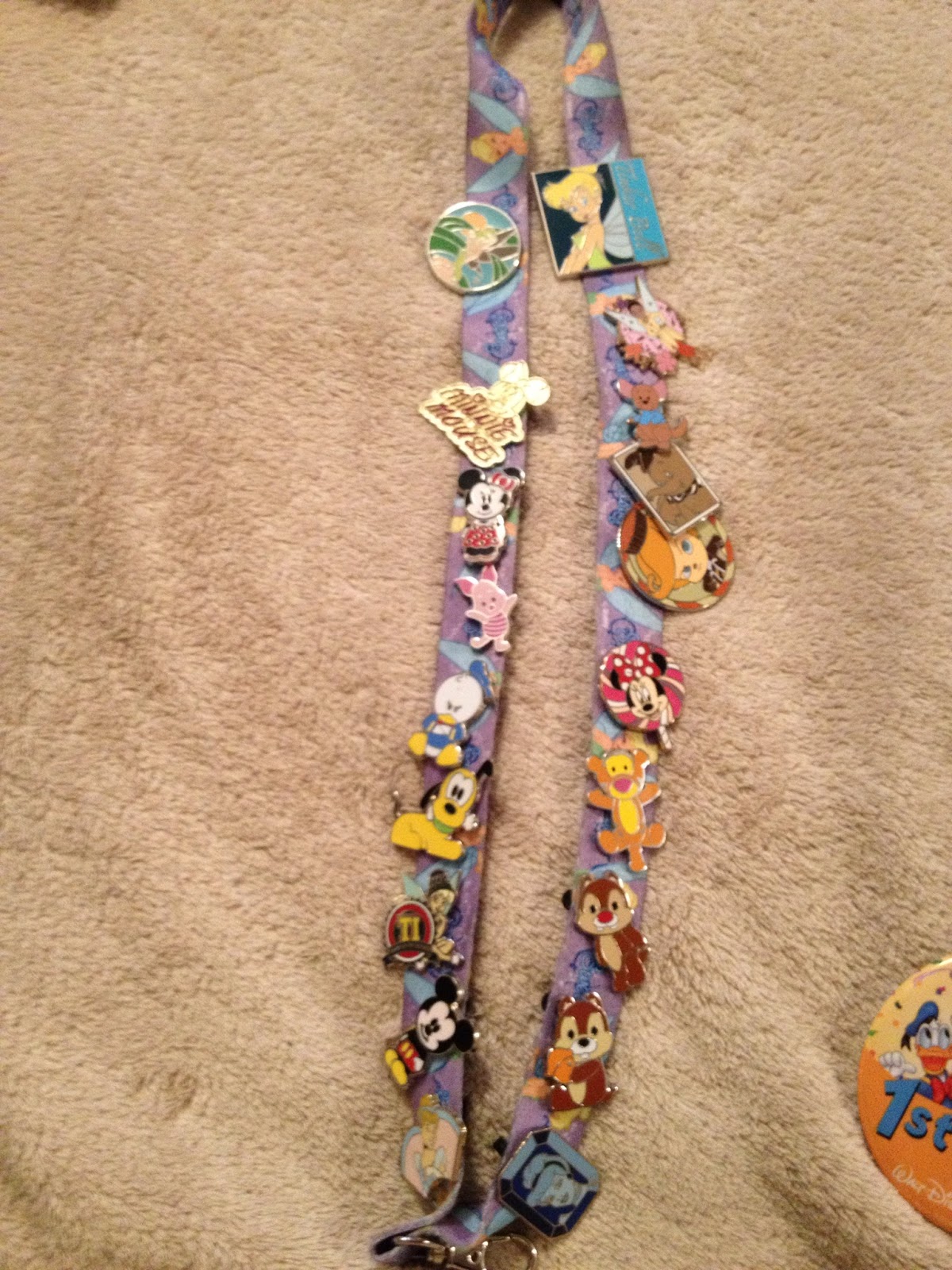 Sunshine & Rain Pin Trading at Disney World