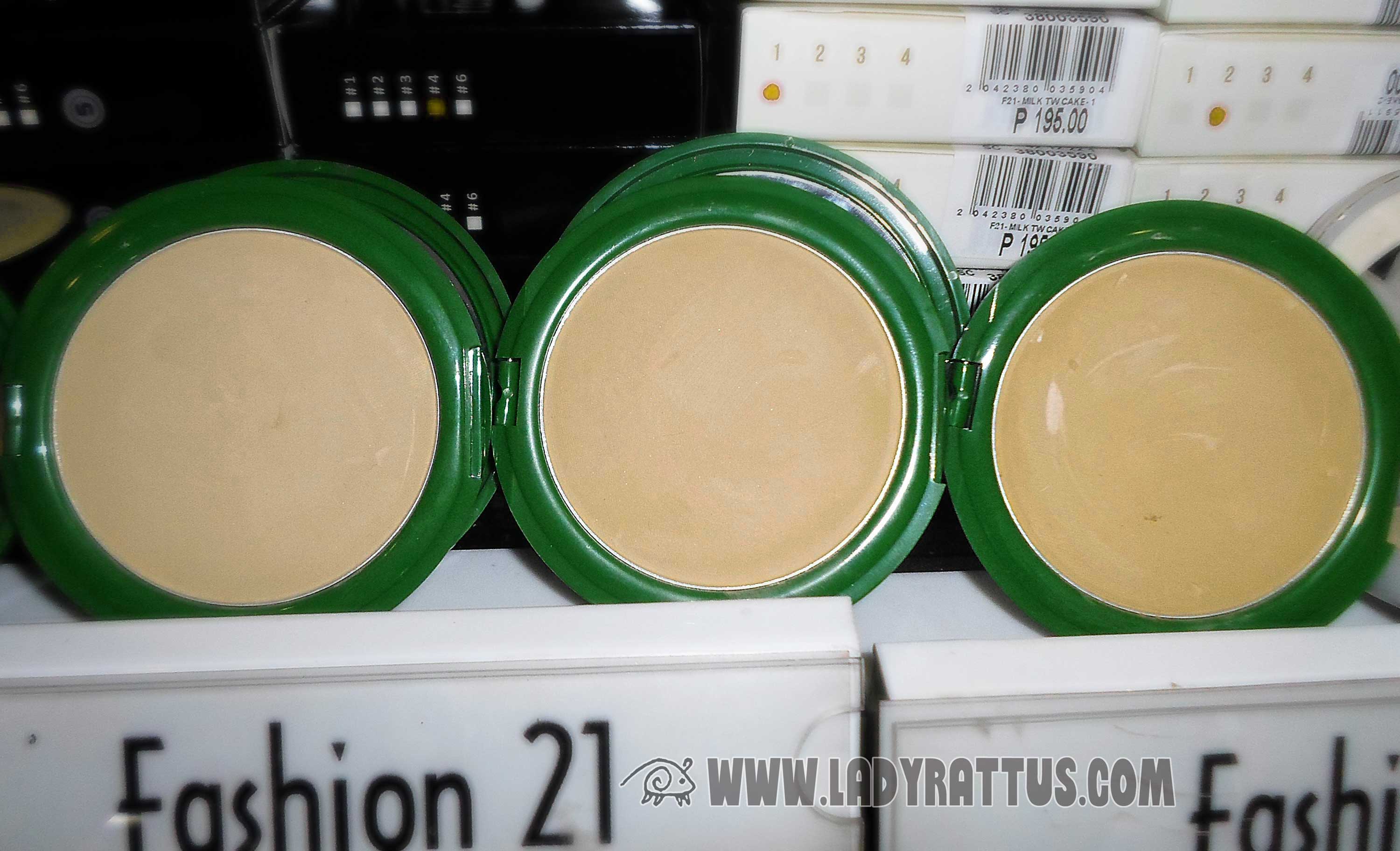 Fashion 21 Pressed Powder with Cucumber Extract