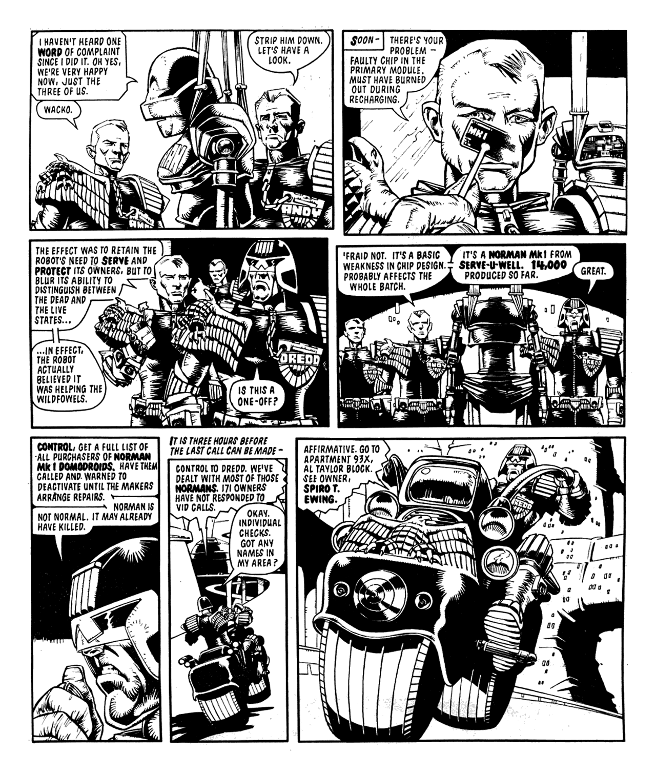 Read online Judge Dredd: The Complete Case Files comic -  Issue # TPB 9 (Part 1) - 203