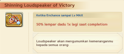 Kemampuan Pendant Shining Loudspeaker of Victory Get Rich