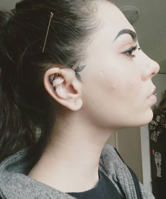 Tatuagens para as orelhas Tatuagens para as orelhas