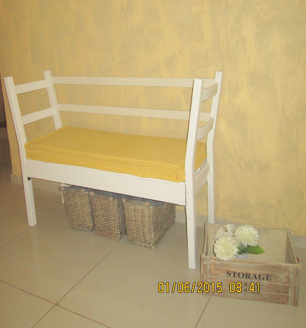 6 - בניית ספסל משני כיסאות