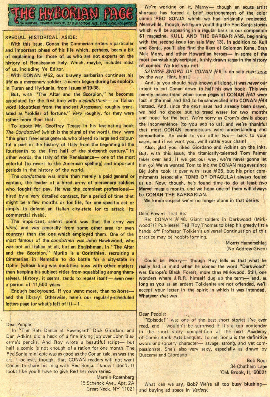 Read online Conan the Barbarian (1970) comic -  Issue #52 - 22