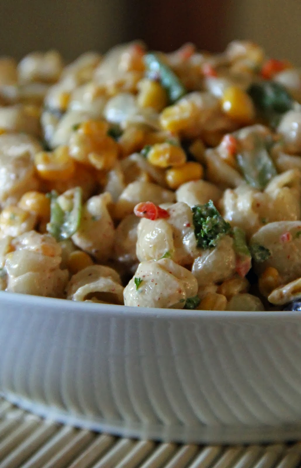 Jo and Sue Spicy Southwest Pasta & Corn Salad With Chili Lime Dressing