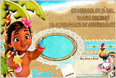 Featured image of post Fundo Moana Baby Convite Convite moana baby no elo7 graciana baretta 982025