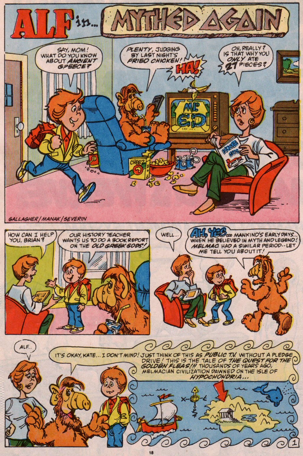 Read online ALF comic -  Issue #5 - 15