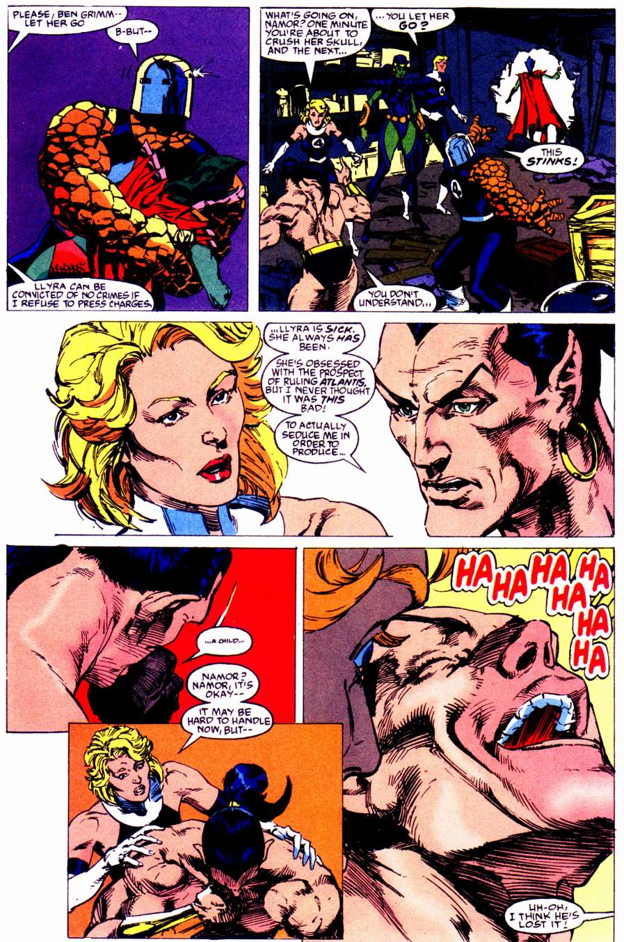 Read online Namor, The Sub-Mariner comic -  Issue #50 - 31